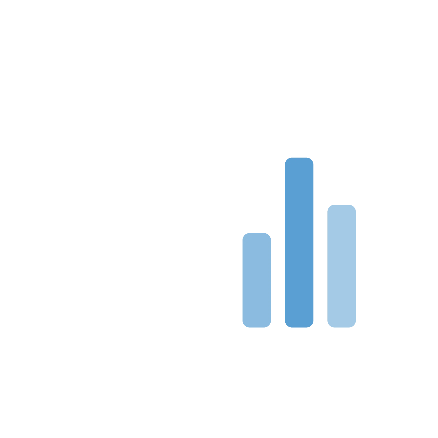 Customer behavior profiling icon